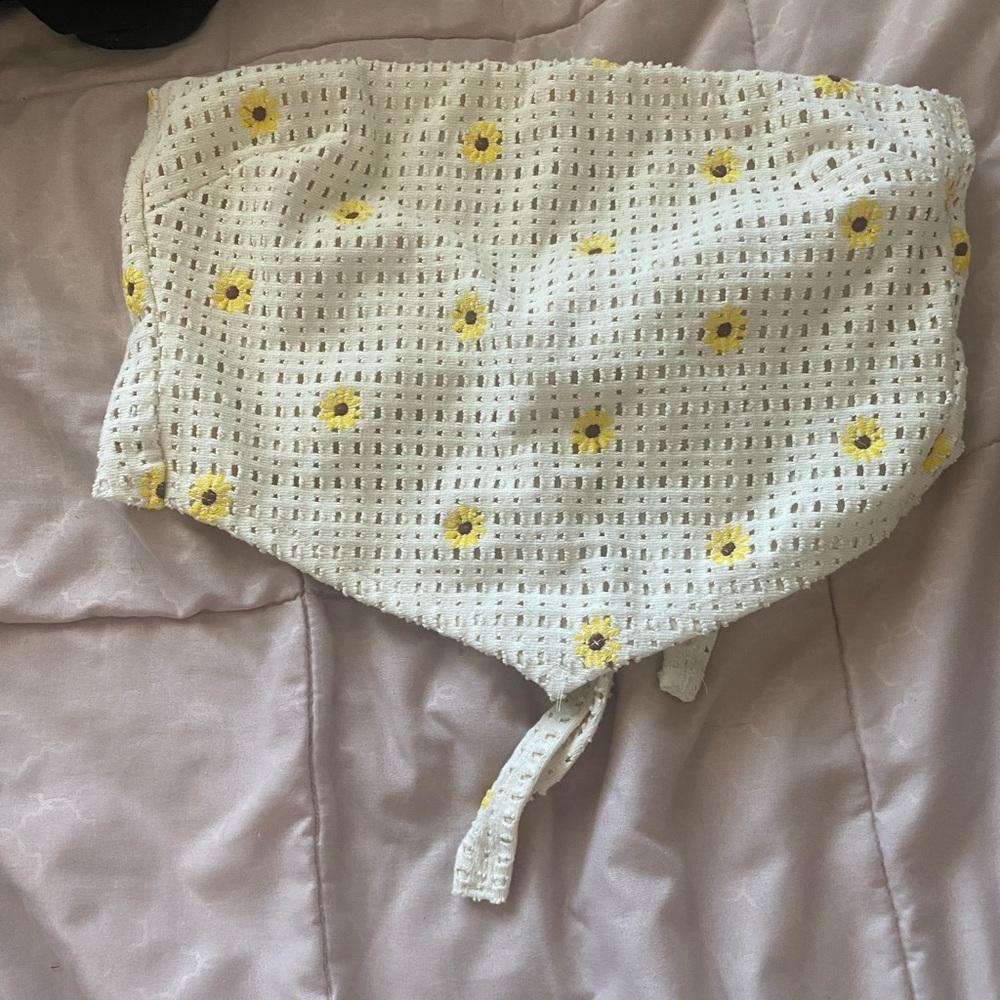 Tube top sunflower